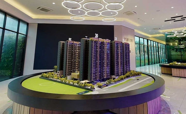 Penrose condo showflat at geylang road
